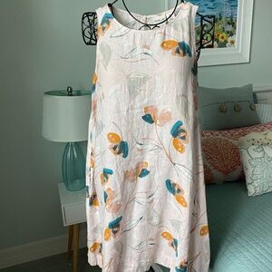 Rachel Zoe Linen Dress Sz M